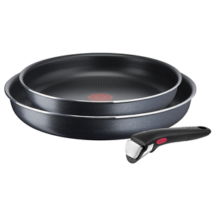 Tefal Ingenio XL Force, 3 предмета, 24/28 см - Комплект сковородок + съемная ручка