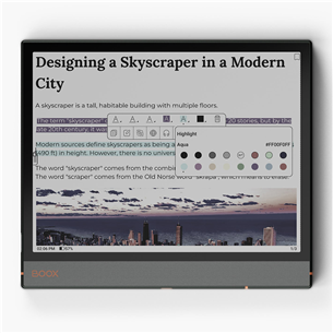 BOOX Note Air3 C, 10,3", 64 GB, Android, melna - E-grāmata