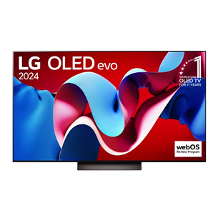 LG evo C4, 77'', 4K UHD, OLED, gray - TV