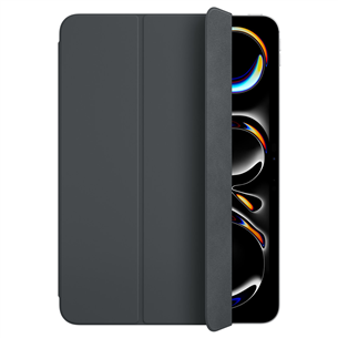 Apple Smart Folio, iPad Pro 11'' (M4), melna - Apvalks planšetdatoram