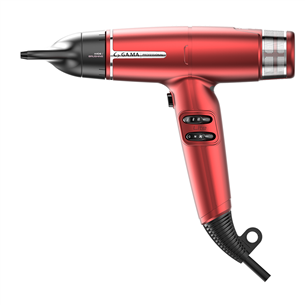 GA.MA IQ Lite, 1500 W, red - Hair dryer