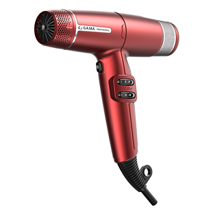 GA.MA IQ Lite, 1500 W, red - Hair dryer