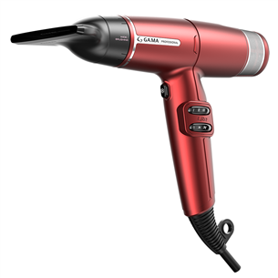 GA.MA IQ Lite, 1500 W, red - Hair dryer