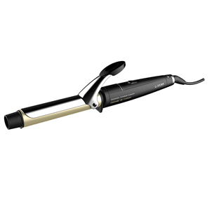 GA.MA Dual Plates, 25 mm, black - Curling iron