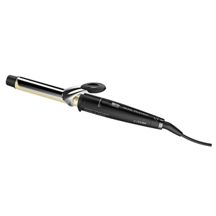 GA.MA Dual Plates, 25 mm, black - Curling iron