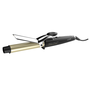 GA.MA Dual Plates, 25 mm, black - Curling iron