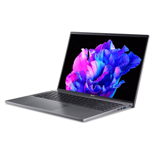 Acer Swift Go 16, 16'', WUXGA, i5, 16 GB, 512 GB, ENG, tumši pelēka - Portatīvais dators