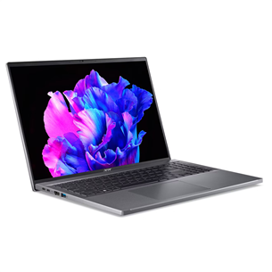 Acer Swift Go 16, 16'', WUXGA, i5, 16 GB, 512 GB, ENG, tumši pelēka - Portatīvais dators