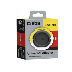 SBS LockPro Universal Smartphone Adapter, черный - Адаптер LockPro