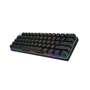 Logitech PRO X 60, SWE, melna - Bezvadu klaviatūra
