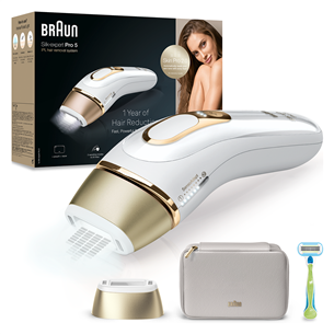 Braun Silk-expert Pro 5, белый/золотистый - Фотоэпилятор IPL