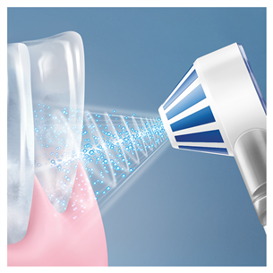 Braun Oral-B AquaCare 6, balta - Zobu starpu tīrītājs
