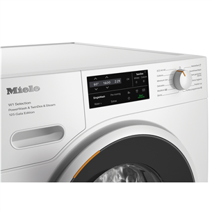 Miele, 125 Gala Edition, 9 kg, dziļums 64.3 cm, 1600 apgr/min. - Veļas mazgājamā mašīna ar priekšējo ielādi