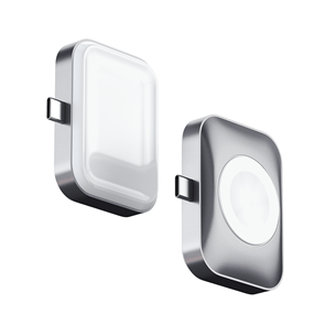 Satechi Dual Sided 2-in-1 USB-C Charger for Apple Watch and Airpods - Lādētājs