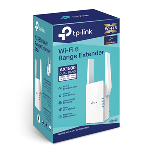 TP-Link RE605X, WiFi 6 - Wi-Fi paplašinātājs