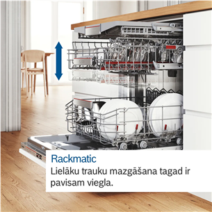 Bosch, Series 4, 14 place settings - Built-in dishwasher