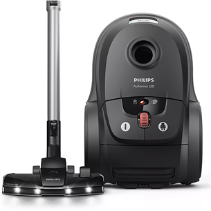 Philips Performer LED 8000, 900 W, melna - Putekļu sūcējs