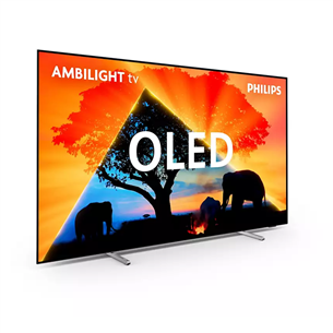 Philips OLED769, 55'', 4K UHD, OLED, sudraba - Televizors