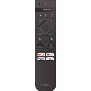 Philips PUS7409, 55'', 4K UHD, LED LCD, melna - Televizors