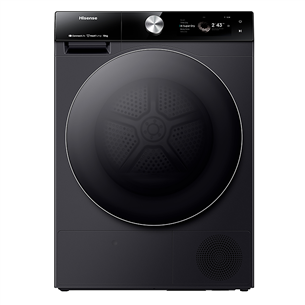 Hisense, 10 kg, depth 61 cm - Clothes dryer DH7S107BB