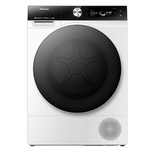 Hisense, 10 kg, dziļums 61 cm - Veļas žāvētājs DH7S107BW