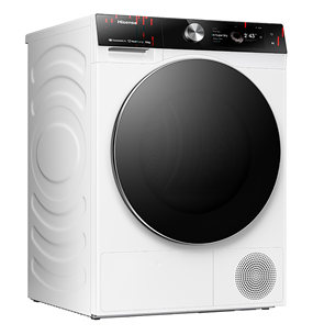 Hisense, 10 kg, depth 64 cm - Clothes dryer