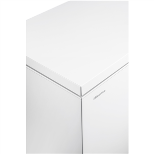 Hisense, 297 L, height 85 cm, white - Chest freezer