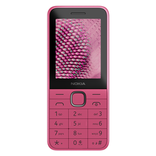 Nokia 225 4G (2024) Dual SIM, розовый - Мобильный телефон 1GF025FPC2L01