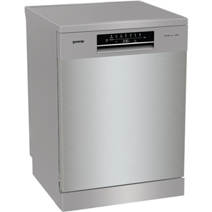 Gorenje, 16 place settings, grey - Free standing dishwasher