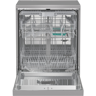 Gorenje, 16 place settings, grey - Free standing dishwasher