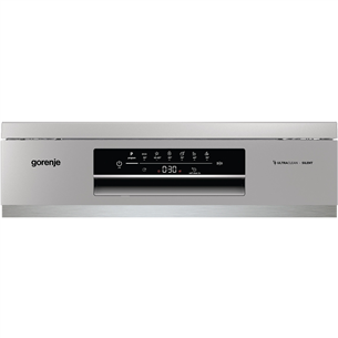 Gorenje, 16 place settings, grey - Free standing dishwasher