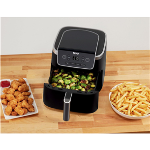 Ninja Air Fryer PRO, 4.7 L, 2000 W, melna - Karstā gaisa friteris