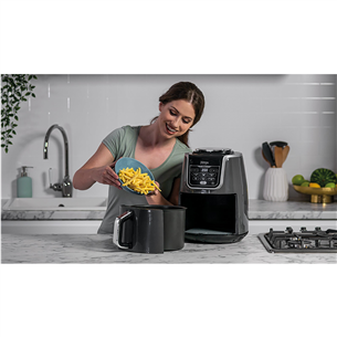 Ninja Air Fryer MAX, 5,2 л, 1750 Вт, серый - Аэрогриль