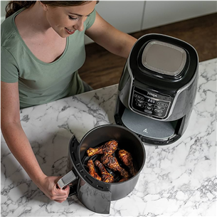 Ninja Air Fryer MAX, 5,2 л, 1750 Вт, серый - Аэрогриль