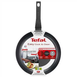 Tefal Simply Clean, diametrs 28 cm, melna - Panna cepšanai