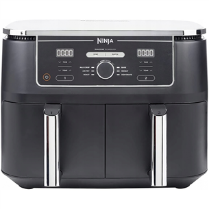 Ninja Foodi MAX Dual Zone, 9.5 L, 2470 W, melna - Karstā gaisa friteris AF400EU