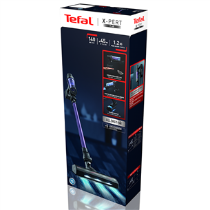 Tefal X-PERT 7.60, purple - Cordless vacuum cleaner