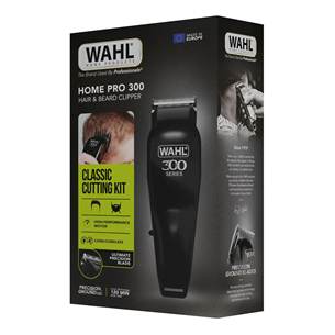 Wahl Home Pro 300, bez vada, melna - Matu griežamā mašīna