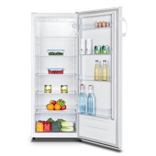 Hisense, 242 L, height 144 cm, white - Cooler