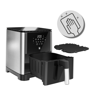 WMF Multi Taste, 4.6 L, 1550 W, melna - Karstā gaisa friteris