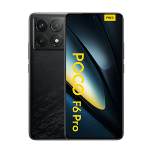 POCO F6 Pro, 512 ГБ, черный - Смартфон