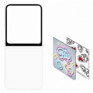 Samsung Flipsuit Case, Galaxy Flip6, white - Case