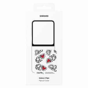 Samsung Flipsuit Case, Galaxy Flip6, white - Case