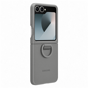 Samsung Silicone case, Galaxy Flip6, gray - Case