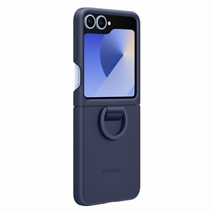 Samsung Silicone case, Galaxy Flip6, dark blue - Case