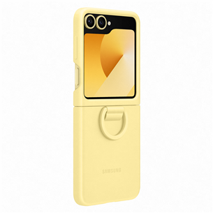 Samsung Silicone case, Galaxy Flip6, yellow - Case