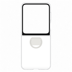 Samsung Clear Case, Galaxy Flip6, caurspīdīga - Apvalks viedtālrunim EF-QF741CTEGWW