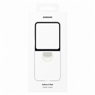 Samsung Clear Case, Galaxy Flip6, прозрачный - Чехол