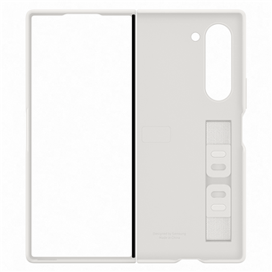 Samsung Silicone Case, Galaxy Fold6, white - Case