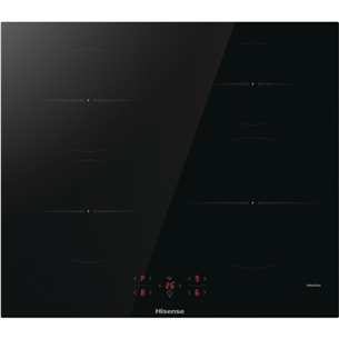 Hisense, width 59.5 cm, frameless, black - Built-in Induction Hob